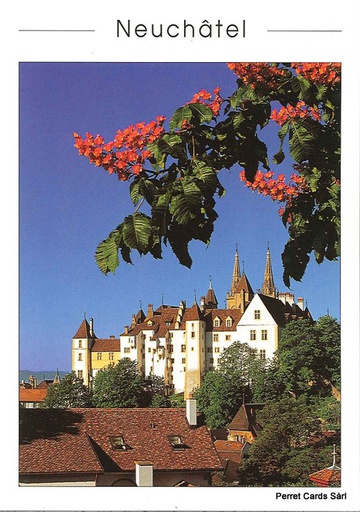 [1023674] Postcards 23674 Neuchâtel, Vue du Château