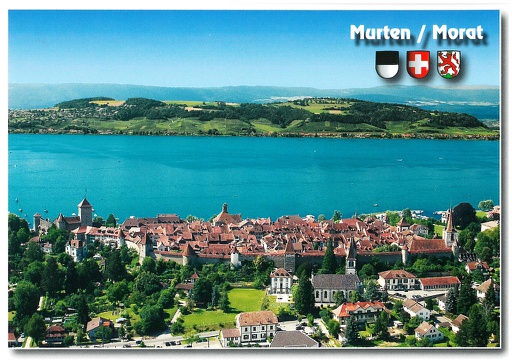 [1025399] Postcards 25399 Murten, Mont Vully