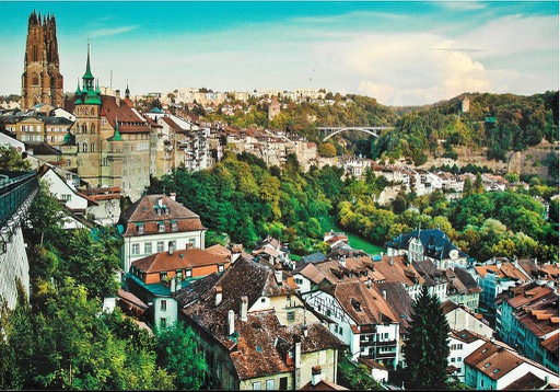 [1026848] Postcards 26848 Fribourg