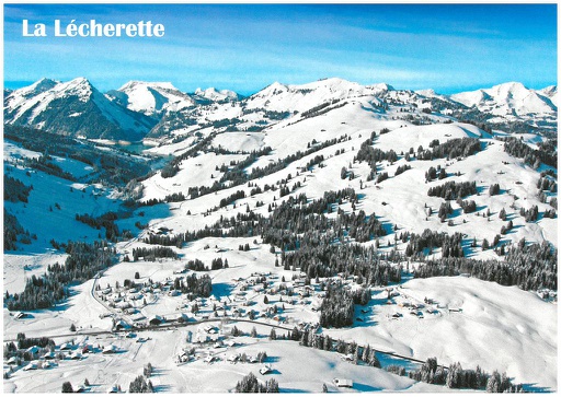 [1027611] Postcards 27611 w La Lécherette VD