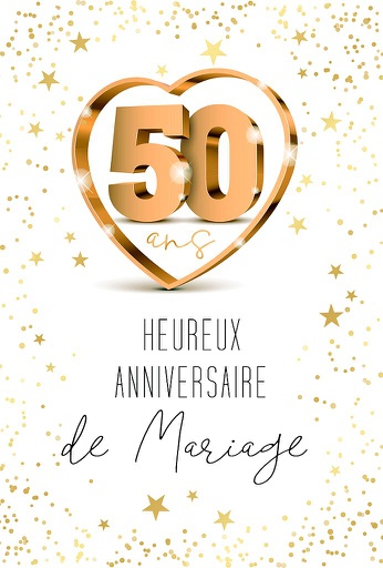 [NC 582201] Carte Anniversaire de Mariage