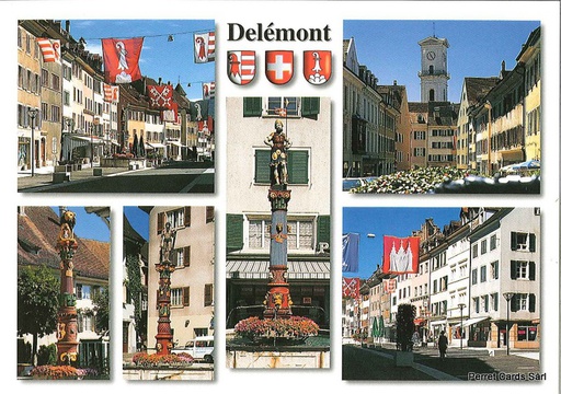 [1021800] Postcards 21800 Delémont