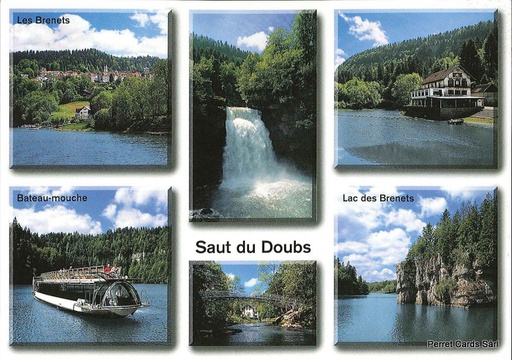 [1023872] Postcards 23872 Saut du Doubs et Lac des Brenets