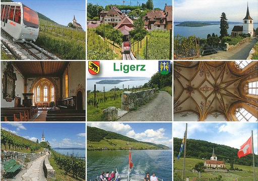 [1027302] Postcards 27302 Ligerz, Prêles, île St-Pierre