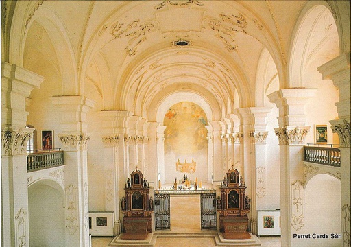 [5327307] Postcards 27307 Bellelay (intérieur de l'Abbatiale)