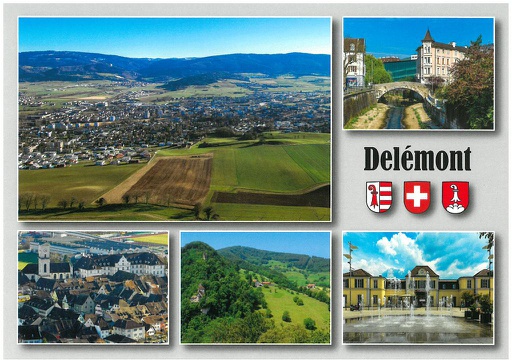 [1028624] Postcards 28624 Delémont JU