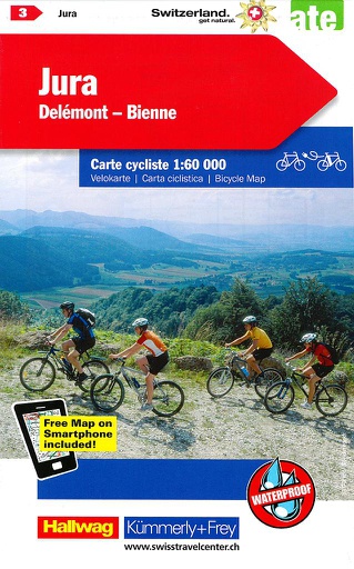 [BZ19056451] Carte cycliste Jura 1:60'000 VK03