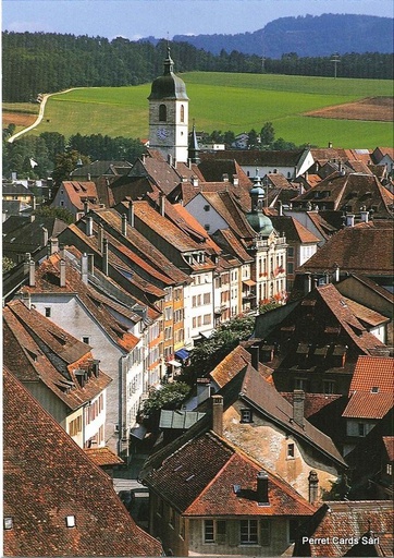 [8740138] Postcards 12x17cm 40138 Porrentruy