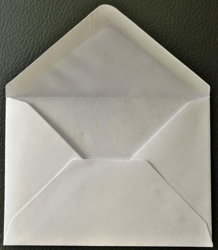 [Mini-EN 411HB] Mini-enveloppes C7 (~114x81mm) blanches