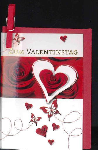 [MN-P7 SV 50497] Mini Valentinstag mit Klammern