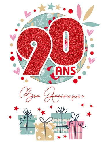 [AG CDAG090] Carte Anniv. âge fixe (copy)