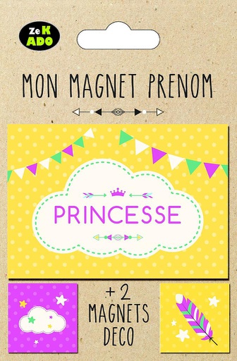 [MG 756129] Aimant &quot;Princesse&quot;