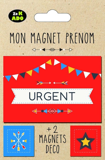 [MG 756131] Aimant &quot;Urgent&quot;