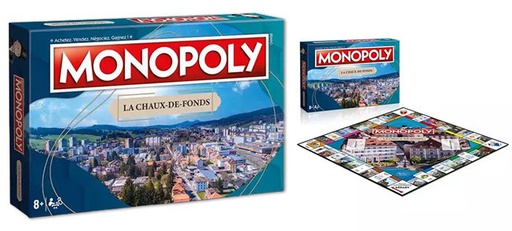 [BZ38108390] Monopoly La Chaux de Fonds, nur Französisch