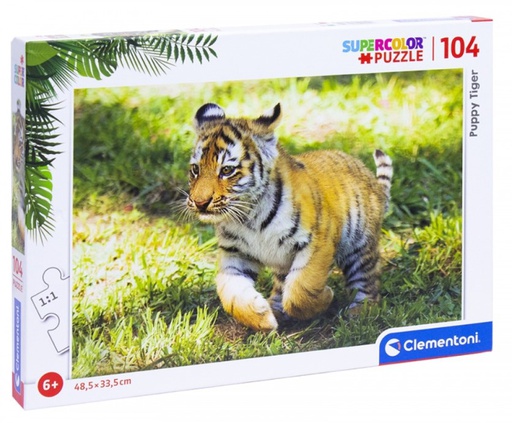 [ZE C80331] Puzzle 104 pcs bébé tigre