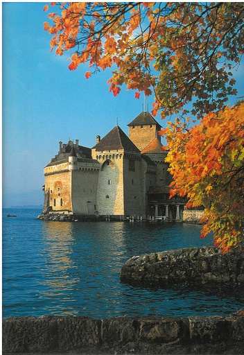 [8740091] Postcards 12x17 40091 Château de Chillon