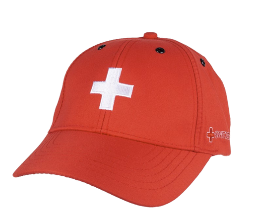 [MS CA13003.320] Casquette avec croix suisse brodé