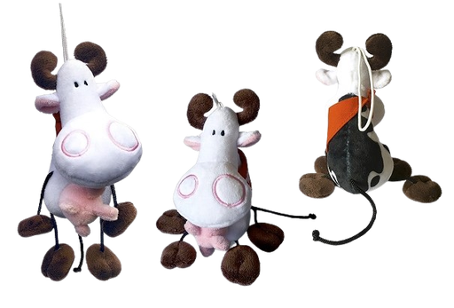 [PL 9921] Peluche Vache ~13cm