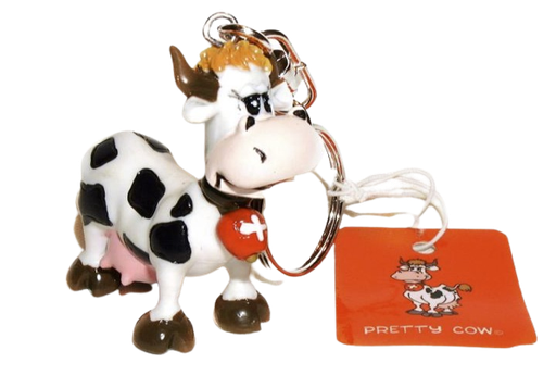 [CR 9039] Porte-clés vache suisse