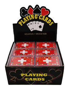 [CR 0039-24] Display de 24 jeux de Joker &quot;Suisse&quot; (4.90 pcs)