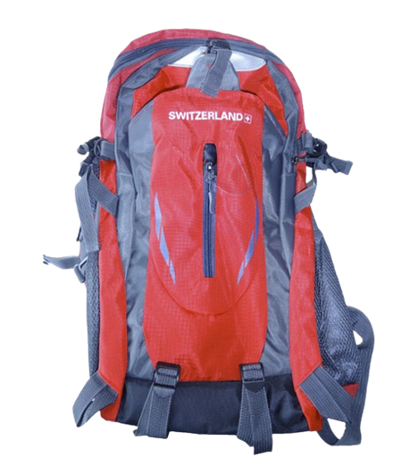 [CR 0300] Roter Rucksack &quot;switzerland&quot;