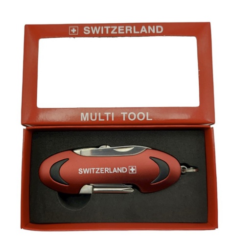 [CR 9108] Multitool mit 7 Funktionen &quot;Switzerland