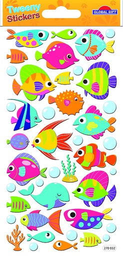 [ST 270032] Autocollants poissons