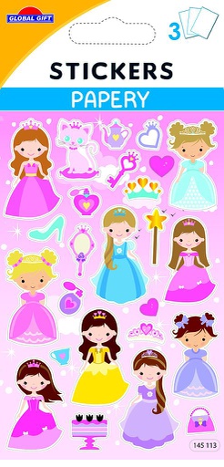 [ST 145113] Autocollants princesses