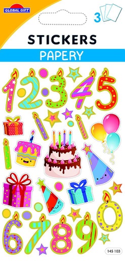 [ST 145103] Aufkleber Geburtstag