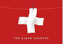 [MG 1002244] Magnet Schweiz &quot;The clean country&quot;