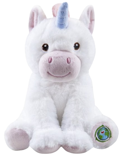 [MS 443293] Peluche Licorne ~23cm en PET recyclé