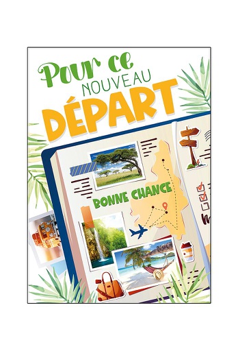 [A4-DP 524375] Carte A4 Départ