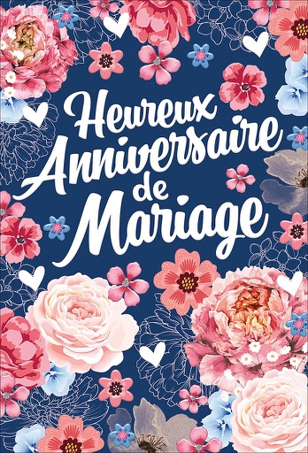 [HA 524480-2] Carte Anniv. de mariage (copy)