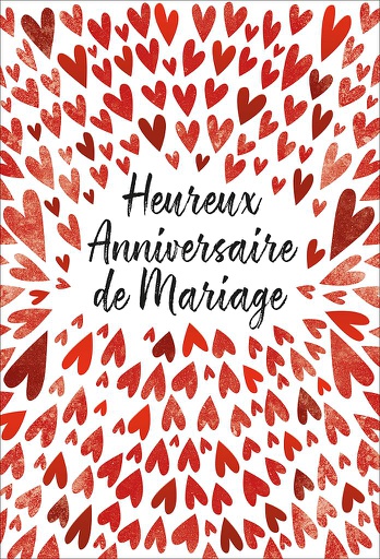 [HA 524480-3] Carte Anniv. de mariage