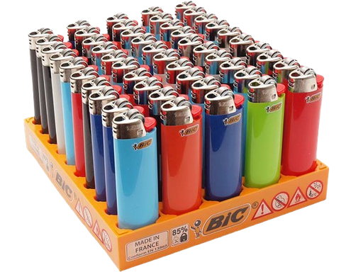 [BQ 807975.B] Display 50 BIC Feuerzeuge (2.50/Stück)