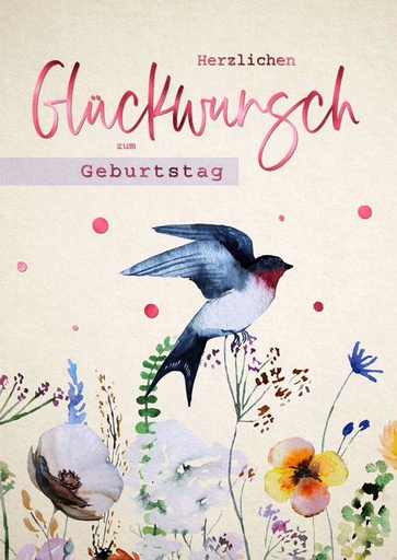 [#GB UK-35015] Karte Geburtstag