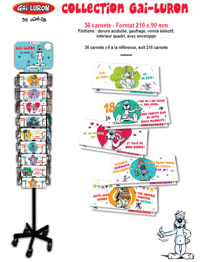 [CPT Luron] Concept &quot;Féé Rie&quot; 36 sujets x6 (216 x Fr.5.90/pce)