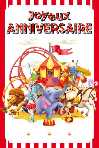 [AEG46] Mélange de 10 cartes à 3.90 Anniv. enfant