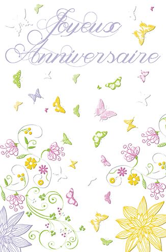 [HA 9942460013] Carte Anniversaire