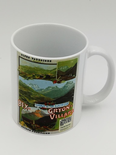 [MUG 01155] Tasse Bex Gryon Villars